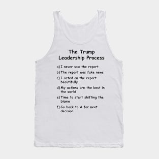 Trump leadership process Tank Top